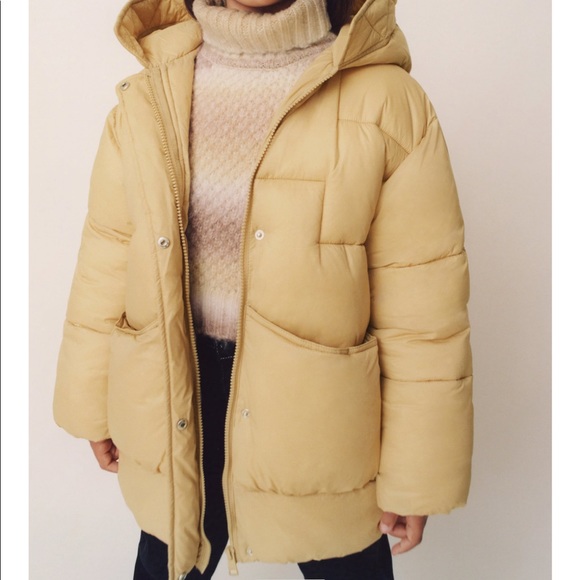 Zara kids hooded puffer coat - Picture 2 of 5